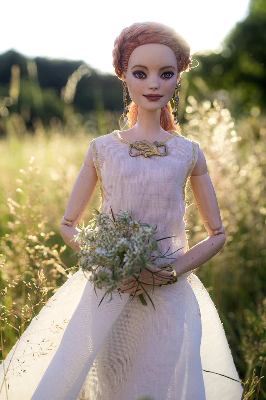 Wedding dress shoot Life in a Dollhouse
